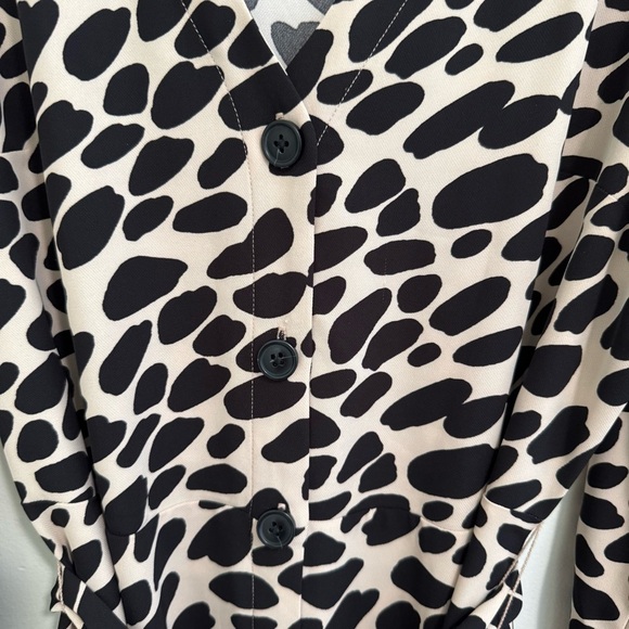 Loft Animal Print Midi Dress - Picture 3 of 6